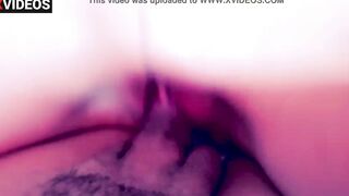 Amateur scene from the most incredible sexy dark haired