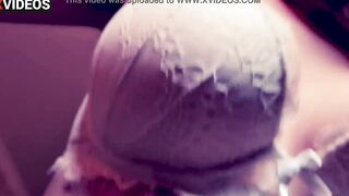 Amateur scene from the most incredible sexy dark haired