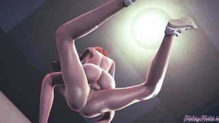 Ben 10 Animated - Gwen loving being pounded inside different positions
