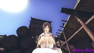 Attack on titans Cartoon 3D - Sasha is pounded while on a mission and liking like a bitch