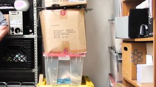 Thief takes fat cock from security guard at store