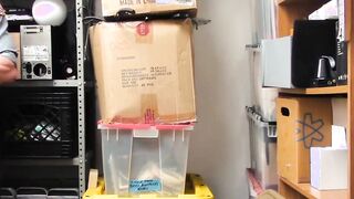 Thief takes fat cock from security guard at store