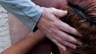 Chubby Alezgi Cage sucks Tony Marks off and receives facial