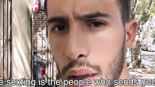 Young Latino gets paid to be barebacked for the first time