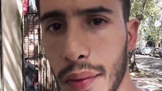Young Latino gets paid to be barebacked for the first time