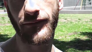 Horny bearded Latino getting raw banged POV style