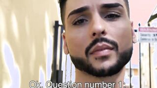 Stunning young Latino barebacked by a stranger for money