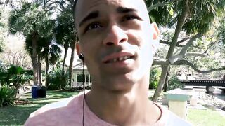 Latino straighty getting bareback banged hard in POV