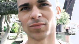 Latino straighty getting bareback banged hard in POV
