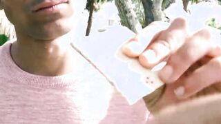 Latino straighty getting bareback banged hard in POV