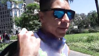 Pretty young Latino being barebacked and fed with cum in POV