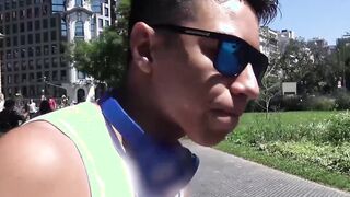 Pretty young Latino being barebacked and fed with cum in POV