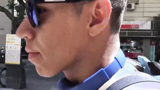 Pretty young Latino being barebacked and fed with cum in POV