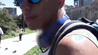 Pretty young Latino being barebacked and fed with cum in POV
