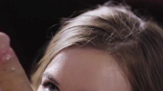 Hot schoolgirl fucks handsome dean in his office