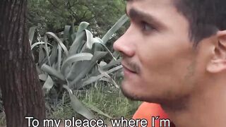 Straight Latino offered money to be banged in doggystyle POV Hoe 2