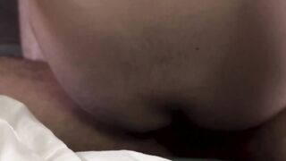 Strict twink drools on huge dick prior to being rawpounded