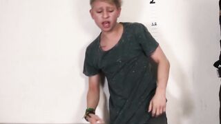 Suspect in a twink gets fucked raw after sucking on a big black cock