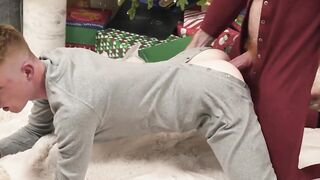 Cute little twink offers his hungry hole for daddy