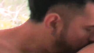 Young Latino twink finally has gay sex for the first time
