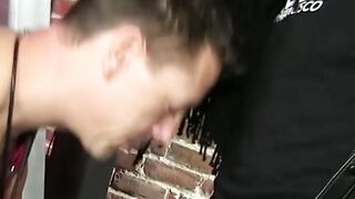 Jockstrap gay interracial raw pounding after choking on BBC
