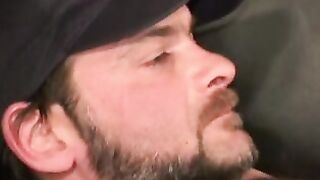 Hard working American strips down for a jerk off