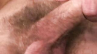 Hard working American strips down for a jerk off