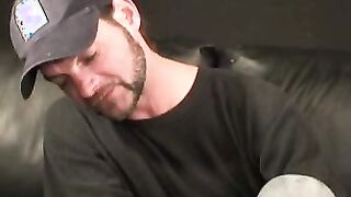 Hard working American strips down for a jerk off