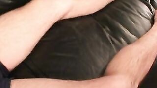 Hard working American strips down for a jerk off