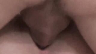 English hottie swallows cum after having her pussy rammed
