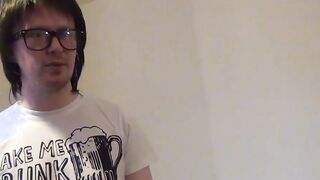 English hottie swallows cum after having her pussy rammed
