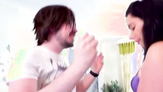 Cute English babe in lingerie Belle Ohara fucked and filmed