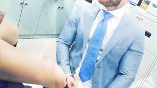 I have no choice but luckily my boss is an excellent fucker
