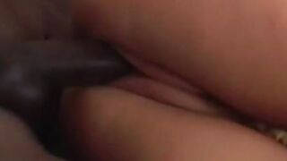 White Whore Does BBC Group Sex