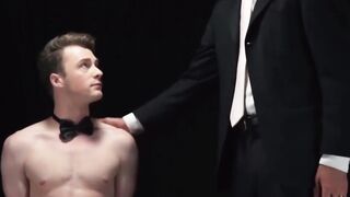 Youthful twink unloaded to sans protection with daddy
