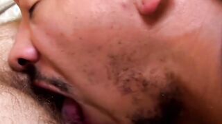 Hairy man has his tight ass stretched raw by black dick Hoe 2