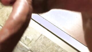 Attractive Christian Matthews sucks hard prick in a shower
