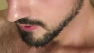 Adorable Tristan Mathews sucks Mason Lears huge cock
