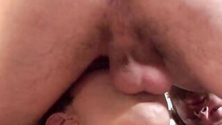 Handsome hunk receives amazing blowjob from a dude