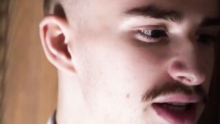 Strict twink draws off minister prior to riding him badtothebone