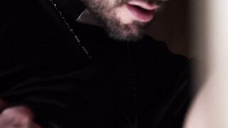 Strict twink draws off minister prior to riding him badtothebone