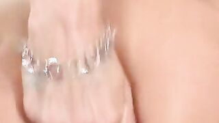 Blonde Hooker Janet Screws Crew of Black Guys