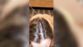 Busty Mature Sensual Blowjob