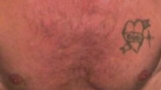 Mature amateur jerks off while enjoying anal play