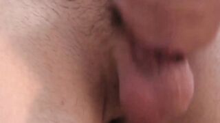 Inked gay Weave is giving his dick some performance hand treatment