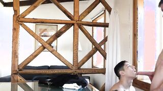 Lord Legrand Wulf analed his boy Bastian Karims ass