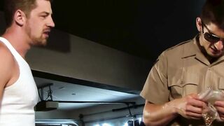 Sexy Jock Perp Fucked Hard and Rough by Hunky Tatted Guards