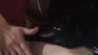 Asian supremacy and toys that show off a wet pussy