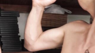 Bearded Latino brutally raw penetrated by his lovers