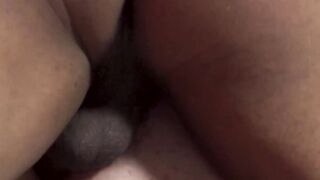 Roughly barebacking the white guy a buff black gay does the same